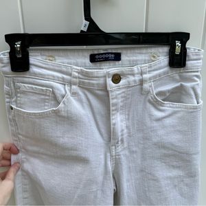 White Bonobo Straight Leg Jeans